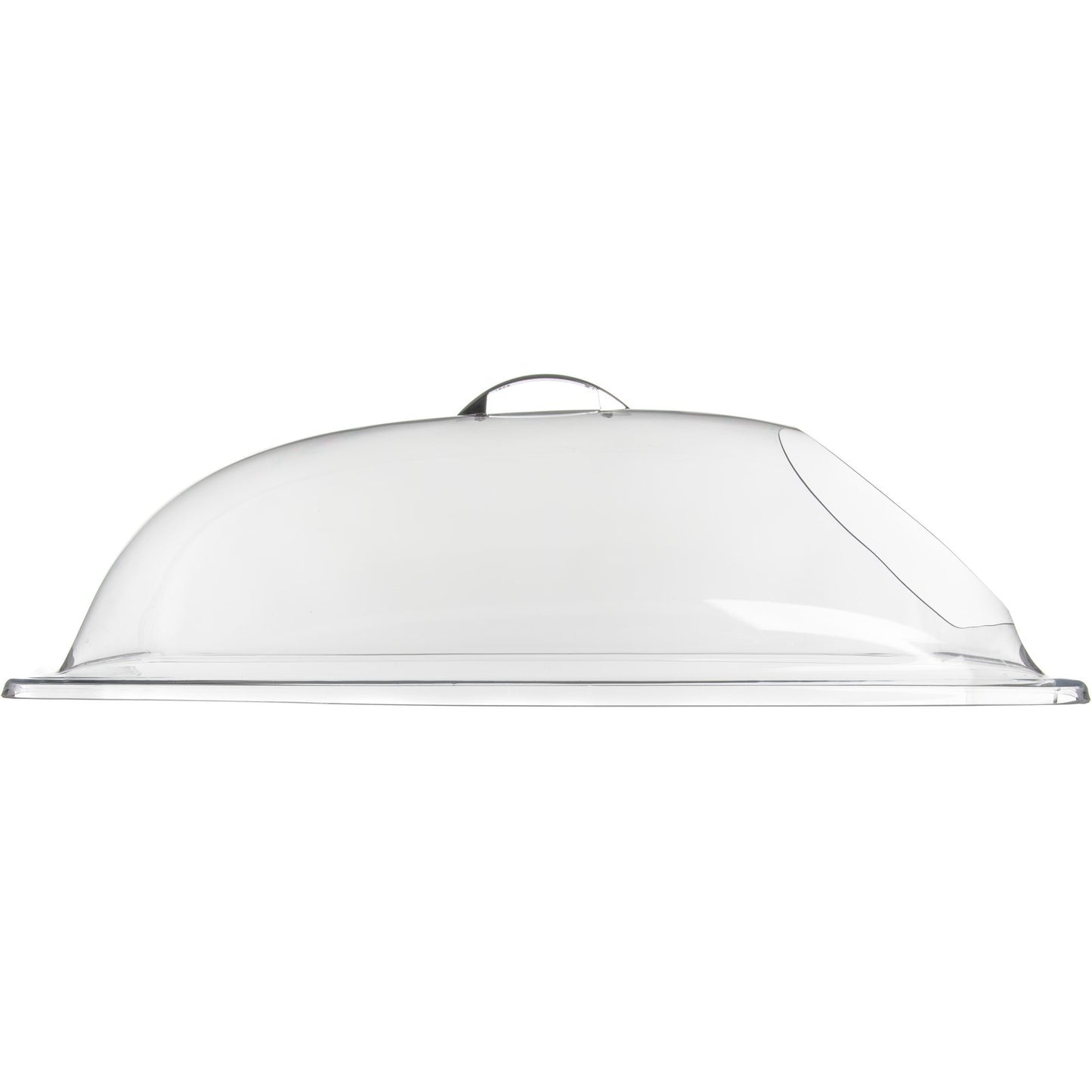 Carlisle PSD21EH07 21-1/4" x 13-3/8" Clear Polycarbonate End Cut