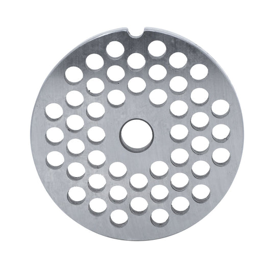 Omcan 11237 #12 One Notch/Round Carbon Steel Hubless Machine Plate, 6mm (1/4")