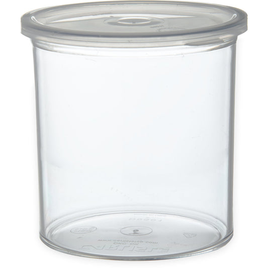 Carlisle 030107 1.2 Qt Clear Classic Crock with Lid