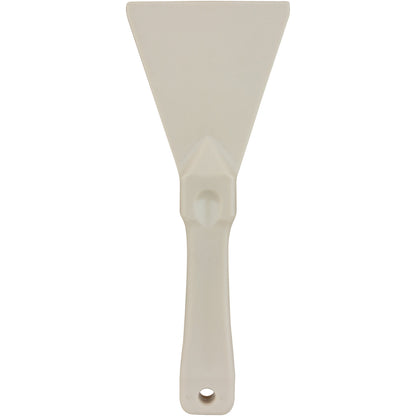 Carlisle 40230EC25 3" Tan Plastic Handheld Scraper