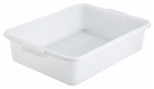Winco PL-5W 5" White Dish Box