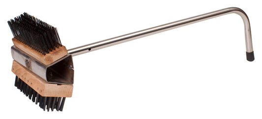 Winco BR-21 26-1/2" Dual Headed Wire Oven Brush