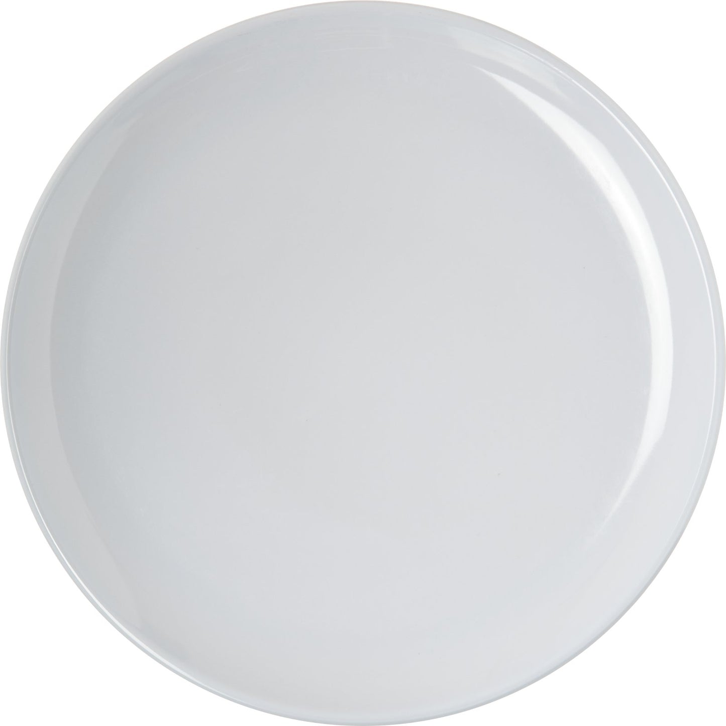 Carlisle 4380102 10" White Epicure Melamine Dinner Plate