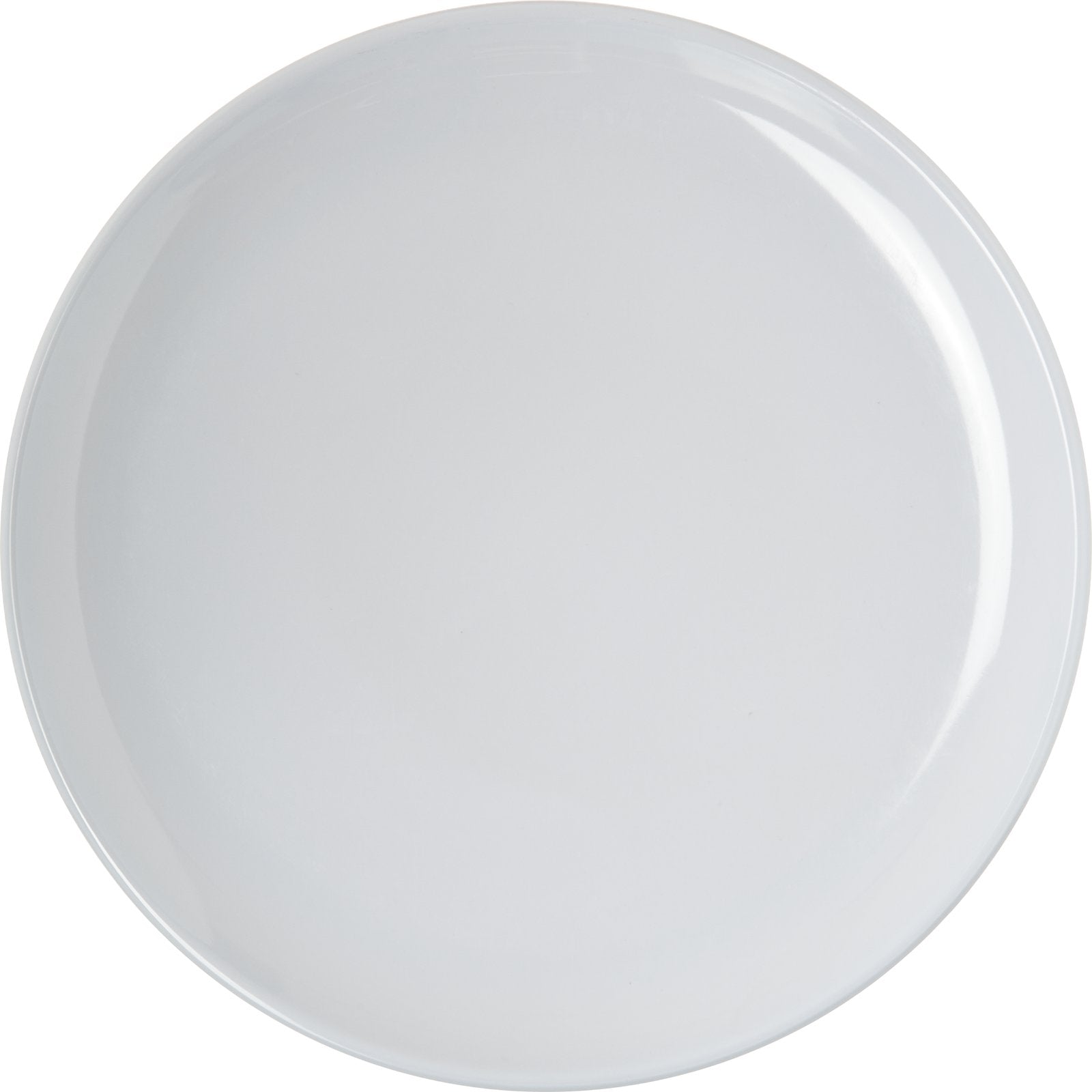 Carlisle 4380102 10" White Epicure Melamine Dinner Plate