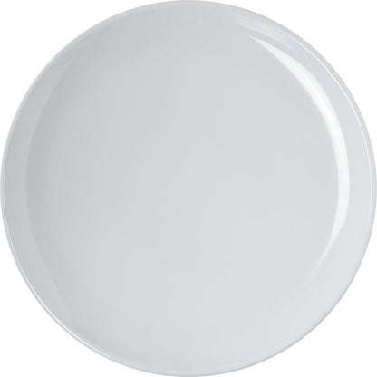 Carlisle 4380102 10" White Epicure Melamine Dinner Plate