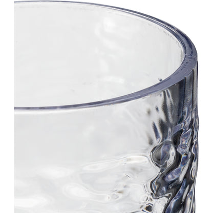 Carlisle 551207 12 oz Clear SAN Pebble Optic Tumbler