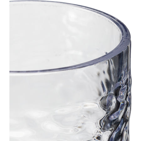 Carlisle 551207 12 oz Clear SAN Pebble Optic Tumbler
