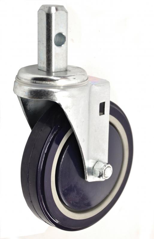 Omcan 39533 Heavy-Duty Caster without Brakes for Aluminum Pan and Lug Racks