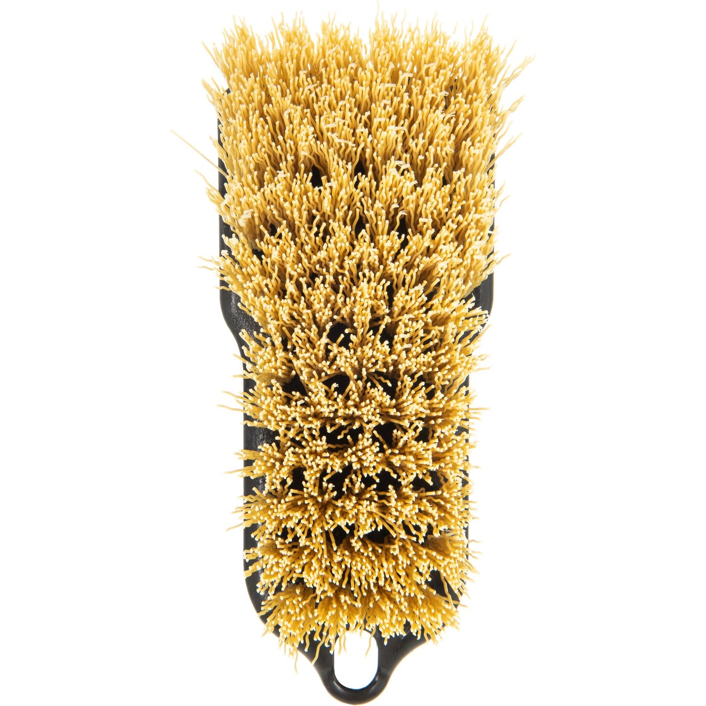 Carlisle 36501500 6" x 2-1/2" Black Sparta Curved Back Hand Scrub Utility Brush With Polypropylene Bristles