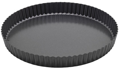 Winco FQP-12 12" Quiche Pan, Non-Stick