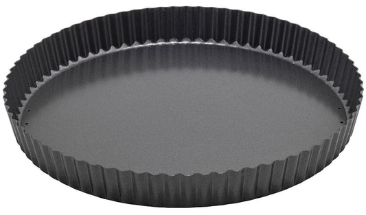Winco FQP-12 12" Quiche Pan, Non-Stick