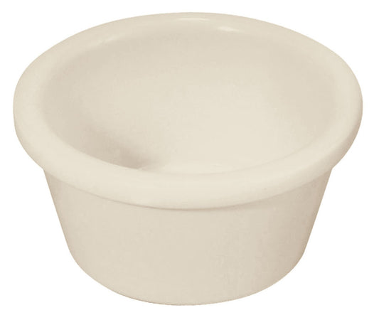Winco RP-2B 2 oz. Bone Plain Ramekins