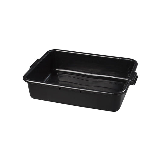 Carlisle 4401003 15" x 20" x 5" Black Comfort Curve Bus Box Skid