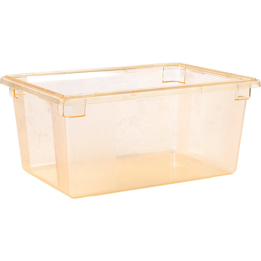 Carlisle 10623C22 16.6 gal Honey Yellow Polycarbonate StorPlus Color-Coded Food Storage Container