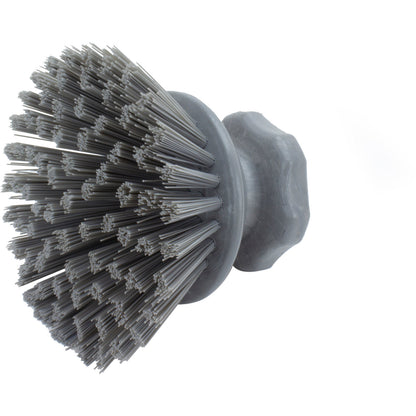 Carlisle 42395EC23 5" Gray Round Scrub Brush