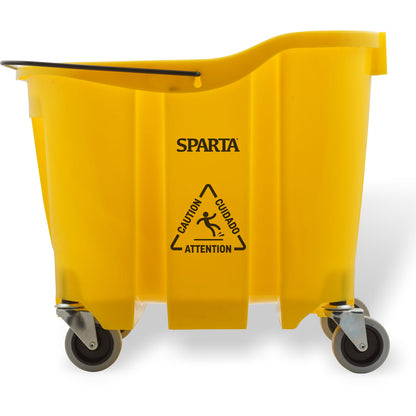 Sparta 7690404 35 Qt Yellow Polypropylene OmniFit Mop Bucket Only