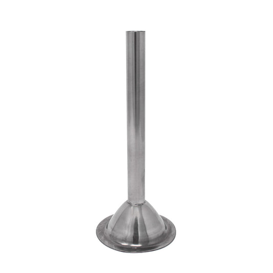 Omcan 10022 17mm Stainless Steel Grinder Spout for #22 Meat Grinder