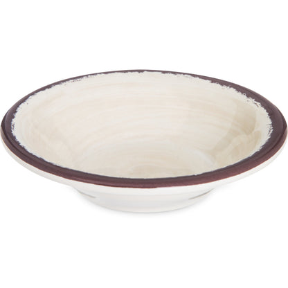 Carlisle 5401853 4.5 oz Sweet Cream Mingle Melamine Fruit Bowl