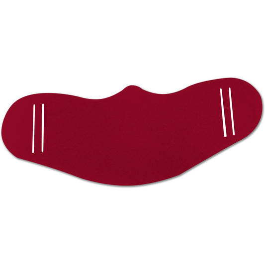 Snap Drape CN420LMSK811 Crimson 88% Polyester/12%Spandex Blend Contour Reusable Face Mask (25ea)