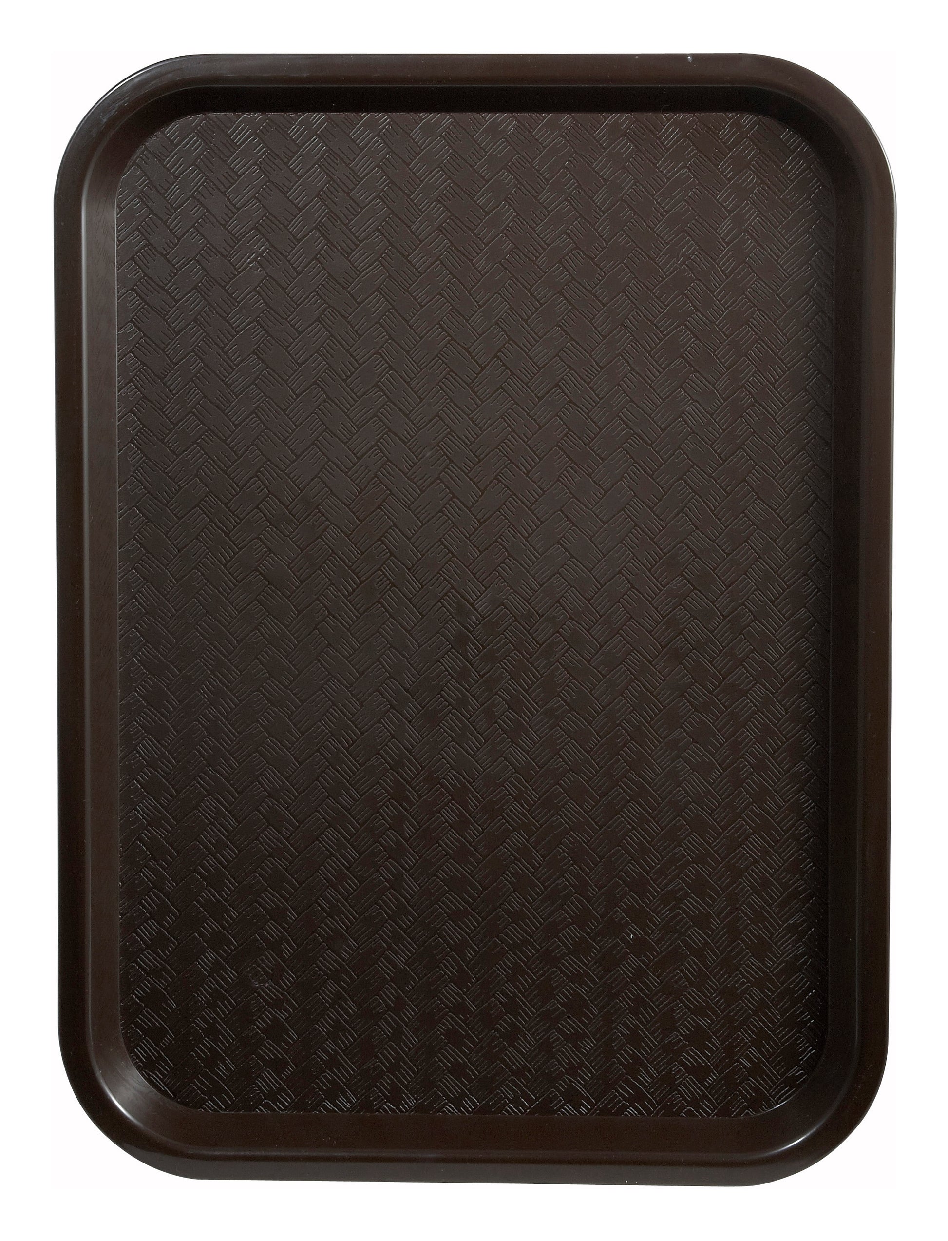 Winco FFT-1216B 12" x 16" Brown Fast Food Tray