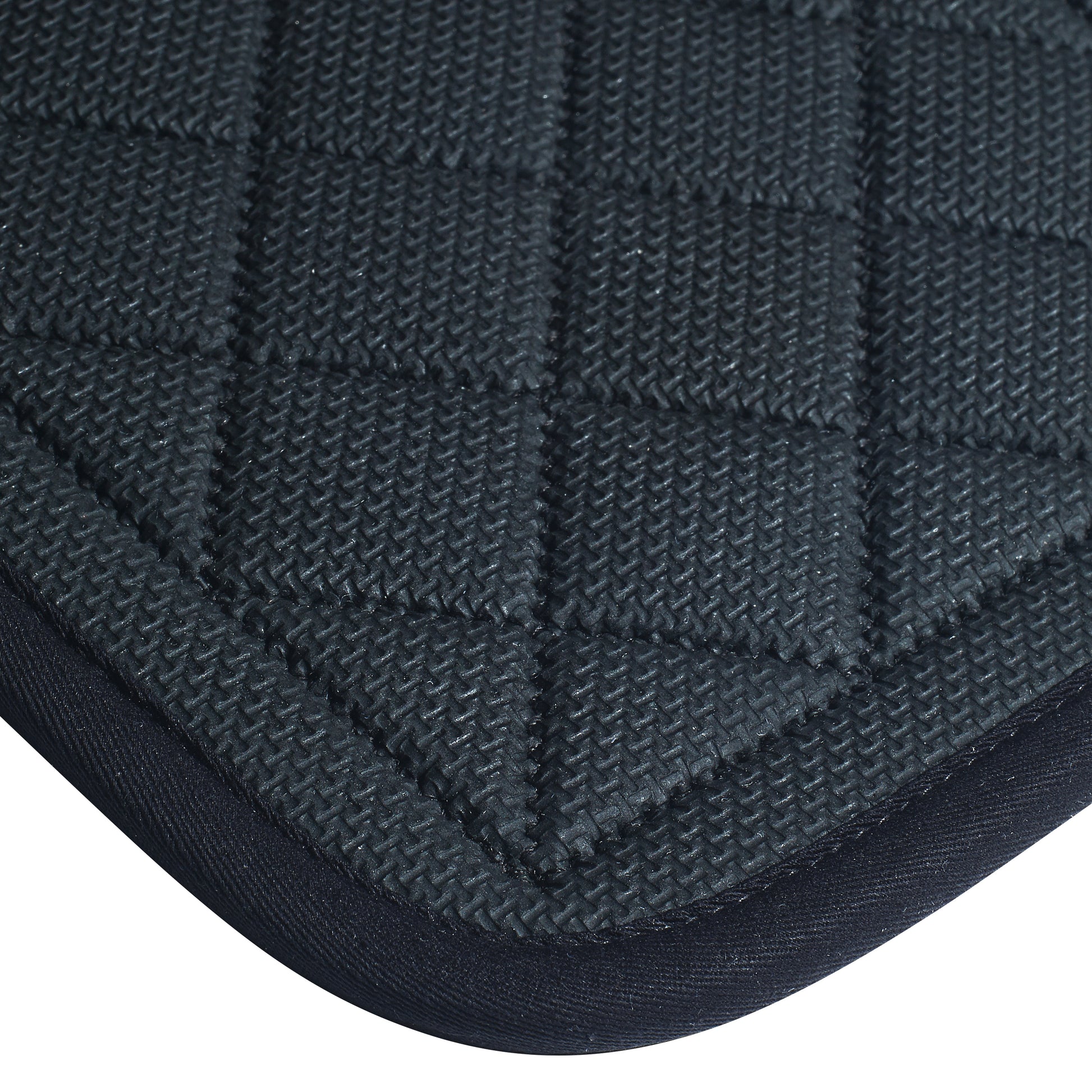 Winco PH-8N 8" x 8" Black Neoprene Pot Holder