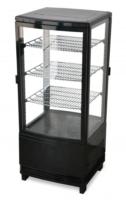 Omcan 25827 17" 4 Sides Glass Refrigerated Display Case (RS-CN-0078-D)