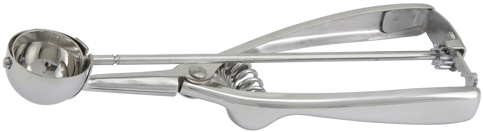 Winco ISS-100 3/8 oz. Stainless Steel Disher/Portioner
