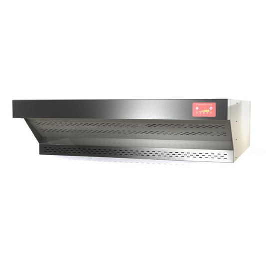 Omcan 40644 Stainless Steel Hood for Double Chamber Fuoco Digital Series (40641 / 40643)