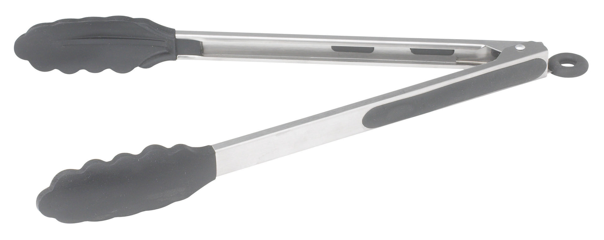 Winco UTS-12K 12" Stainless Steel Utility Tong, Silicon Grips