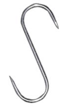 Omcan 10499 7" x 1/4" Stainless Steel "S" Hook