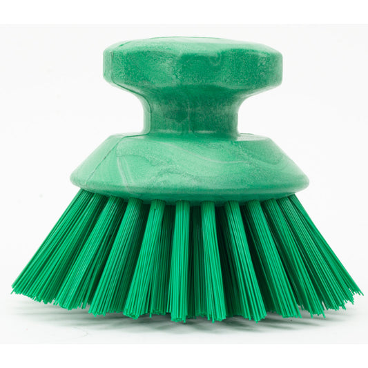 Carlisle 42395EC09 5" Green Round Scrub Brush