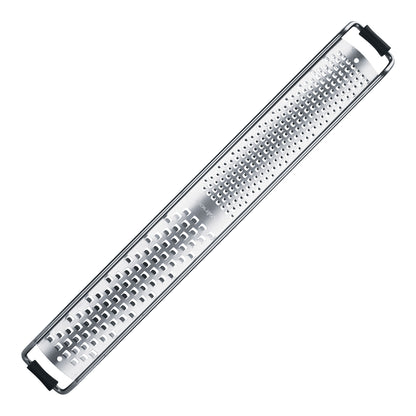 Winco GT-345 Stainless Steel Zester/Fine Grater w/Soft Grip Handle & Anti-slip Feet