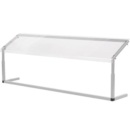 Carlisle 927207 73-1/4" Clear Adjustable Single-Sided