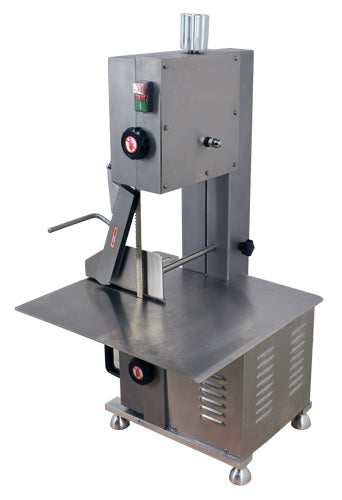 Omcan 46785 All Stainless Steel Tabletop Band Saw with 65" Blade Length and 1 HP Motor