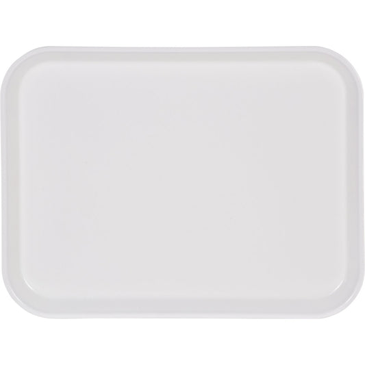 Carlisle 2216FGQ001 22" x 16" Bone White Glasteel Tray