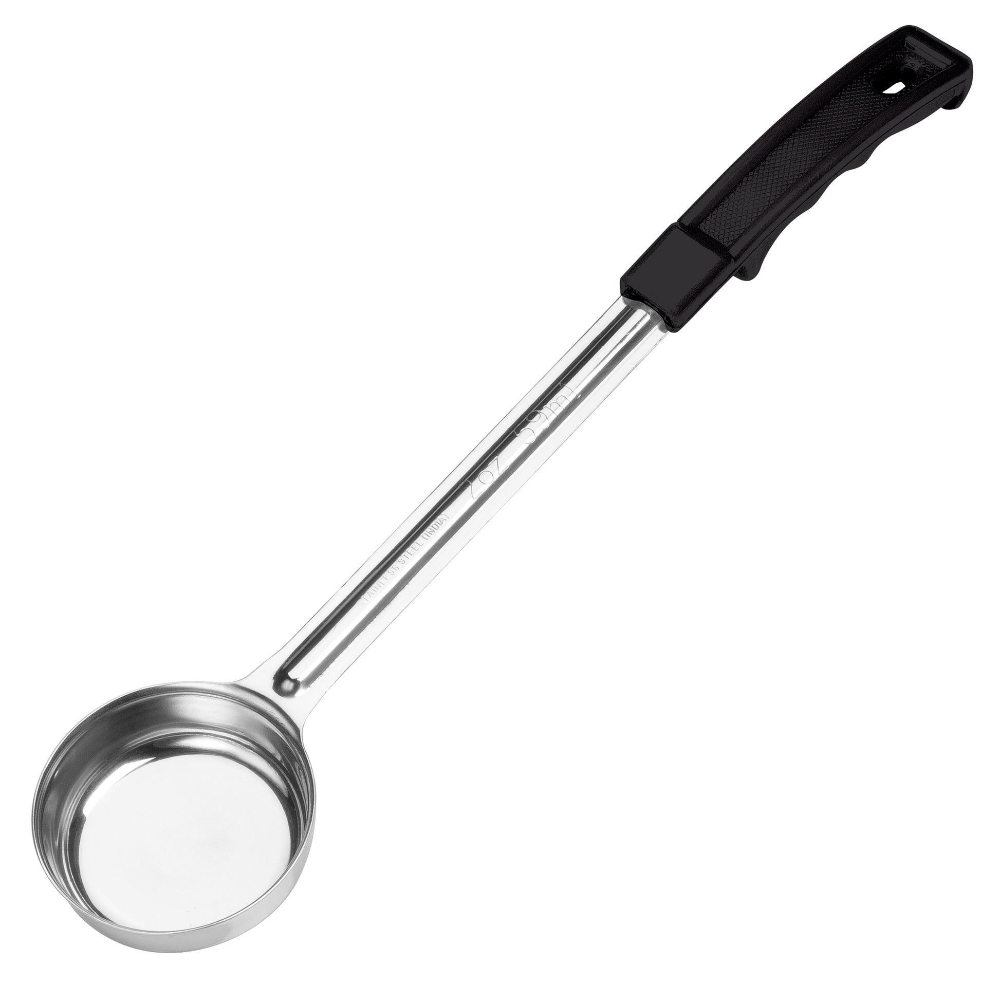 Winco FPSN-1 1 oz. Black Stainless Steel Solid Food Portioner