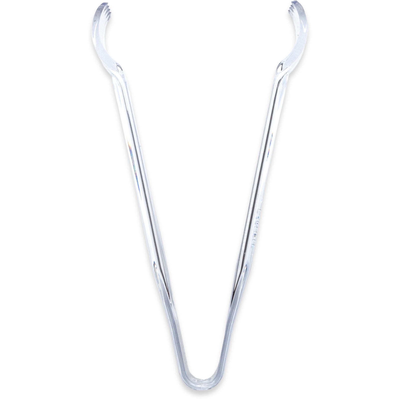 Carlisle 400607 6-7/32" Clear Polycarbonate Carly Salad Tong