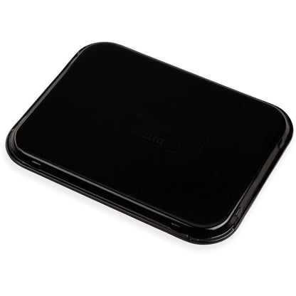 Dinex DX1089I03 14" x 18" Onyx Flat Fiberglass Glasteel Tray