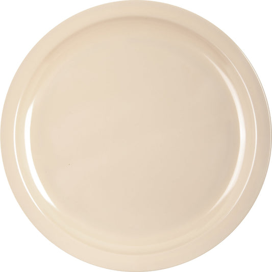 Carlisle KL11625 10" Tan Kingline Melamine Dinner Plate