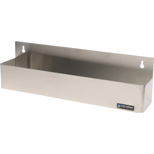 San Jamar B5522 5 Quart Single Stainless Steel Speed Rails
