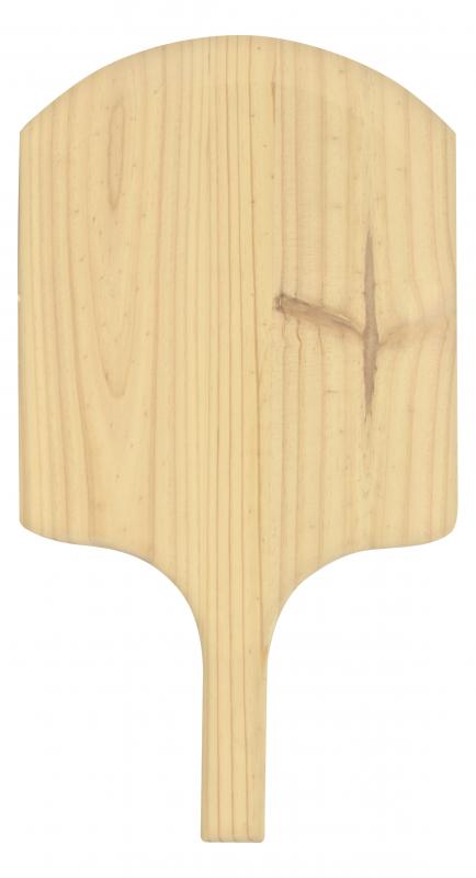 Omcan 80600 12" x 14" Wooden Pizza Peel with 22" Over-all Length
