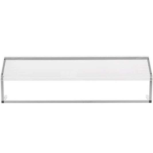 Carlisle 927207 73-1/4" Clear Adjustable Single-Sided