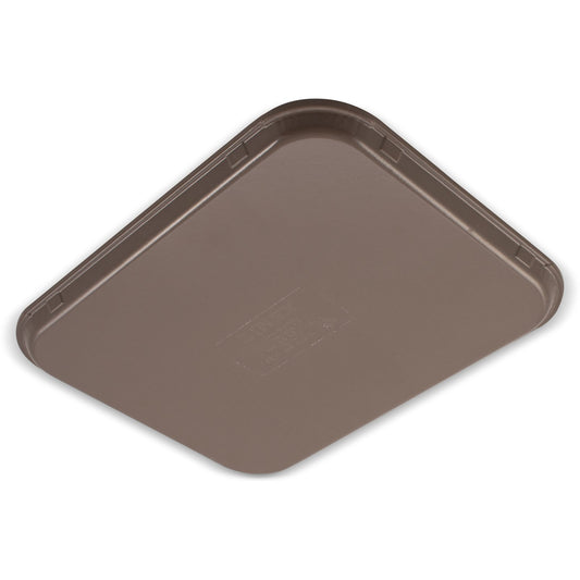 Dinex DX1089I31 14" x 18" Latte Flat Glasteel Tray