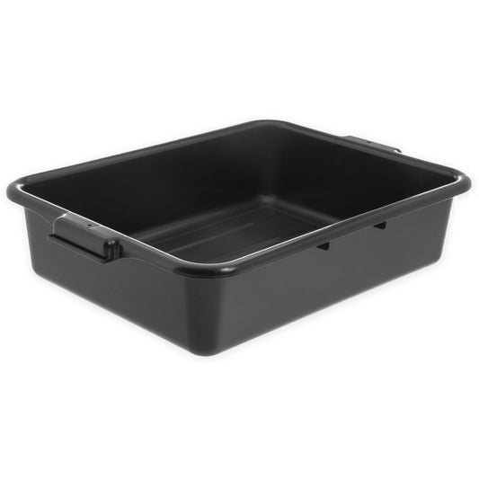 Carlisle N4401003 20" x 15" x 5" Black Comfort Curve Tote Box