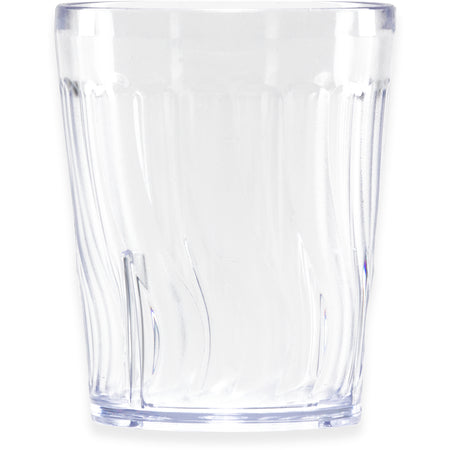 Dinex DX4GC607 6 oz Clear Tumbler Swirl (72/cs)