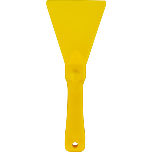Carlisle 40230EC04 3" Yellow Plastic Handheld Scraper