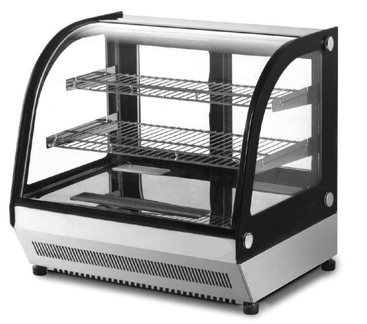 Cardinal CCR-30C 30" Curved Glass Countertop Refrigerated Display Case