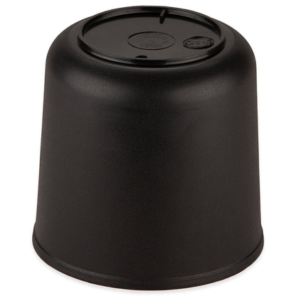 Carlisle CM103003 2 Qt Black Coldmaster Cold Crock & Coaster