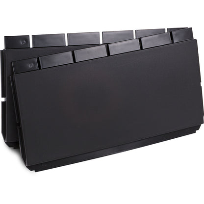 Carlisle CP203603 18" x 36" Black Polypropylene Panels for Small Bussing Cart