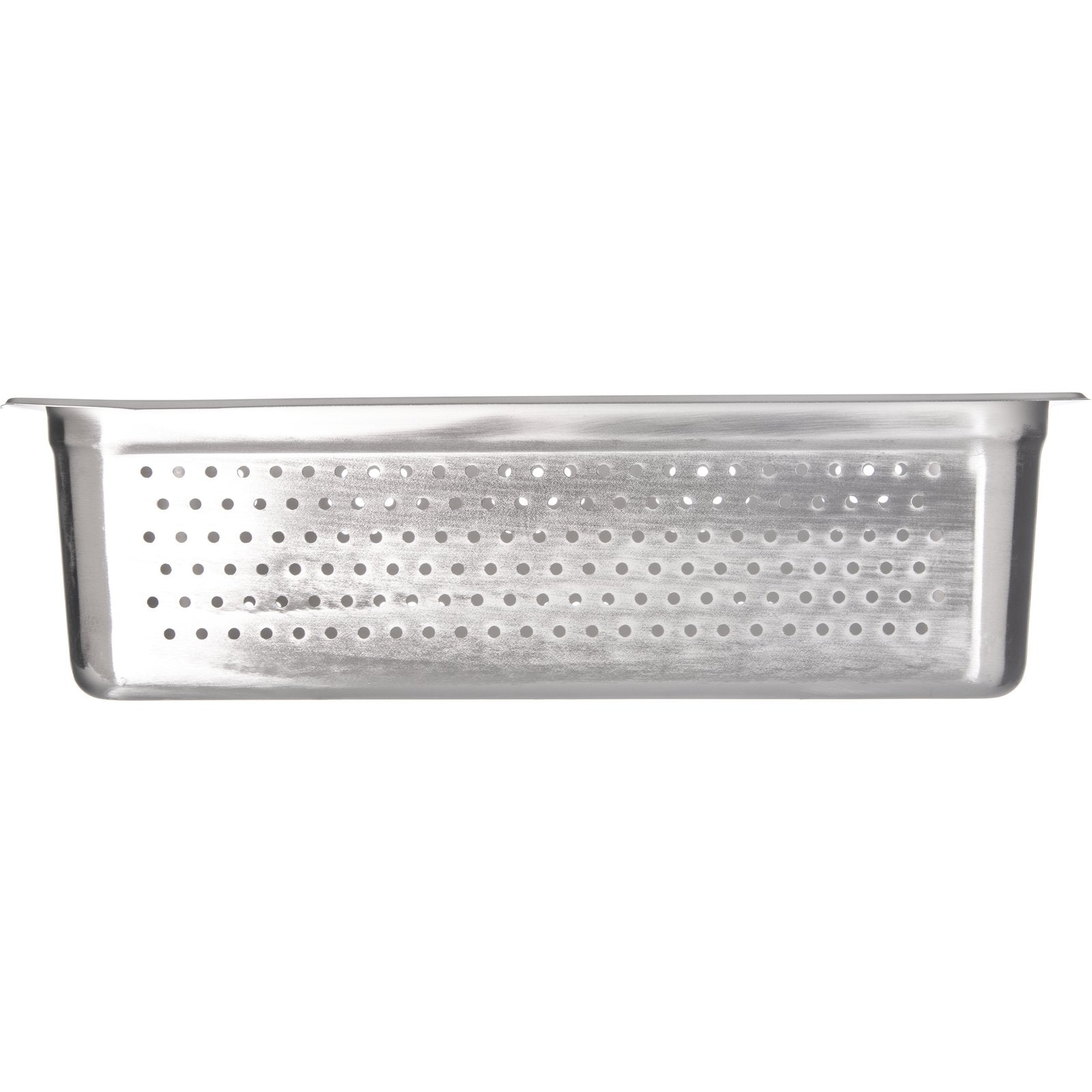 Carlisle 607006P Full-Size Stainless Steel DuraPan Light Gauge Perforated Steam Table Hotel Pan, 6" Deep